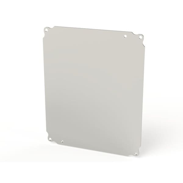 11 in H, 0.08 in D, 9 in W, Aluminum